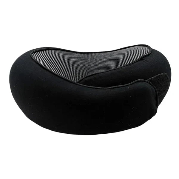 Neck pillow for travel - comfortable and extensive neck support